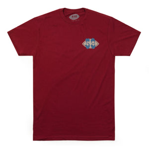 BANNER Premium S/S T-Shirt - Cardinal